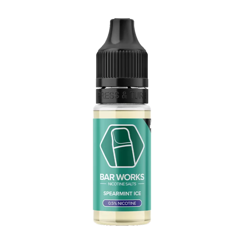 Spearmint Ice Nic Salt by Bar Works - 10ml - Vape Product, Vape Product