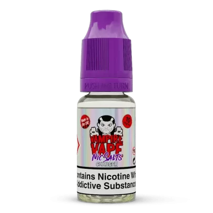 VAMPIRE VAPE CHARGER 10ML NIC SALT E-LIQUID