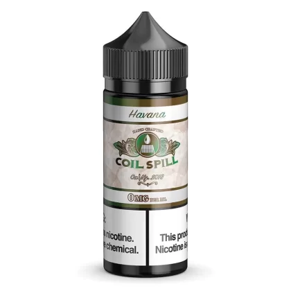 Coil Spill Havana Vape e-Liquid 100mL - Beyondvape
