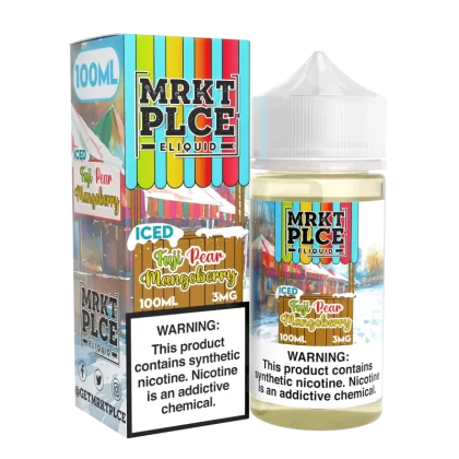 MRKTPLCE - ICED Fuji Pear Mangoberry - 100ML E-Liquid - 3MG