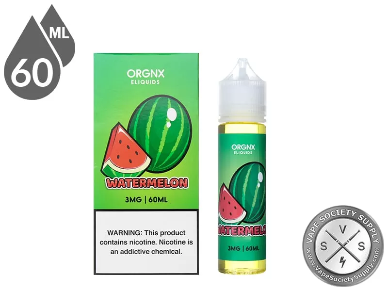 Watermelon By ORGNX E-Liquids 60ml - Image 2