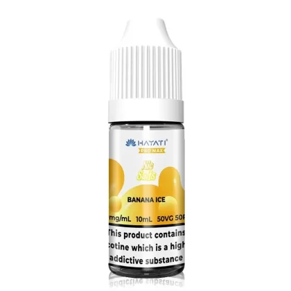 Banana Ice By Hayati 10ml Nic Salt - Nicotine Strength#10mg (Salt)>20mg (Salt) (83FF22)