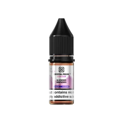 Crystal Prime Blueberry Raspberry Nic Salt Vape Juice - 10 Pack - 20mg
