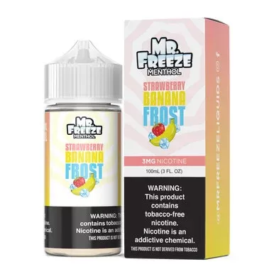 Strawberry Banana Frost Mr. Freeze Tobacco-Free Nicotine 100mL