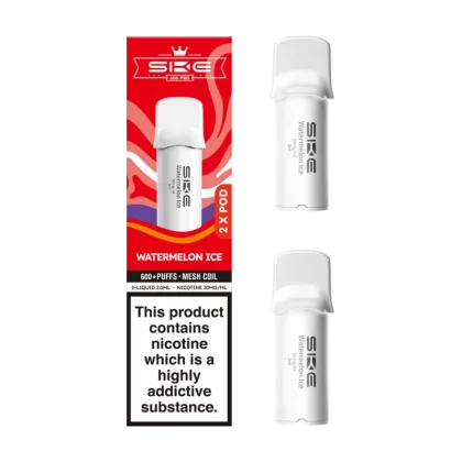 Watermelon Ice SKE 600 Pro Pods - 10mg - Vape Product