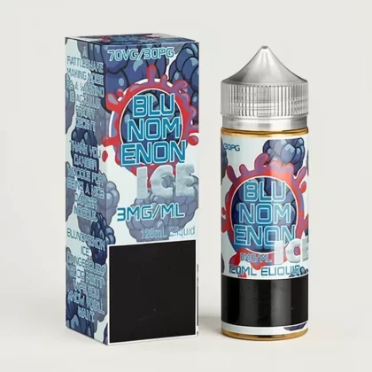 Blunomenon ICE – Nomenon E-Liquids – 120mL 70% VG Blue Razz - Vape Product; Vape Product, Vape Product (61949B)