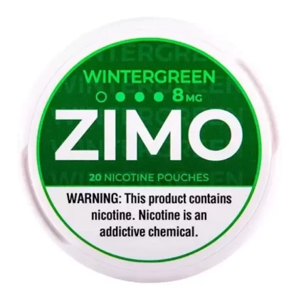 Zimo Nicotine Pouches - Pack Count#Single Pack~Flavor#Grape>Mint>Wintergreen>Mango>Blueberry>Cinnamon~Nicotine#3MG>6MG>8MG