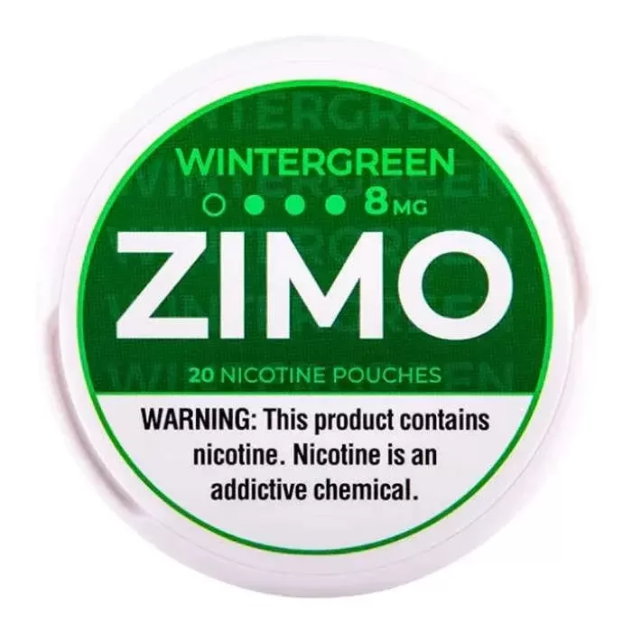 Zimo Nicotine Pouches - Pack Count#Single Pack~Flavor#Grape>Mint>Wintergreen>Mango>Blueberry>Cinnamon~Nicotine#3MG>6MG>8MG