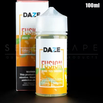 7Daze Fusion – Orange Yuzu Tangerine Eliquid 100ml