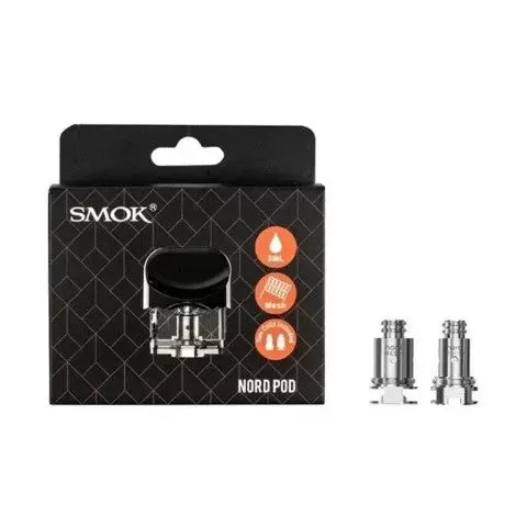 Smok Nord Replacement Pod & 2 Coils - Ejuicewarehouse