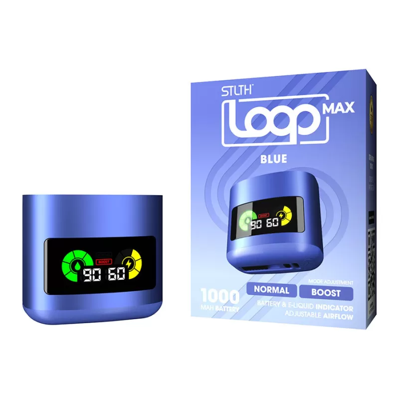 STLTH Loop Max Closed Pod Device - Blue - Image 2