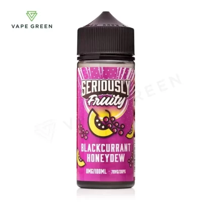 Blackcurrant Honeydew Shortfill E-Liquid by Seriously Fruity 100ml - Eliquidsupply