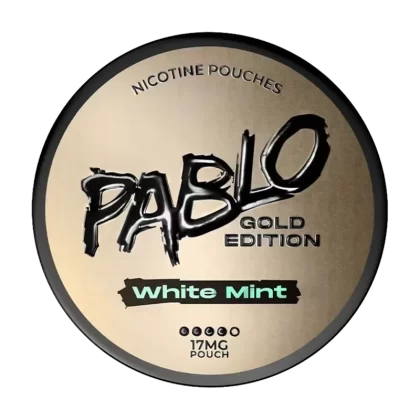 White Mint Pablo Gold Edition Nicotine Pouches - Ecigwizard