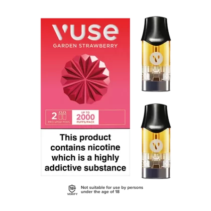 Vuse Pro Pods vPro Garden Strawberry - 12mg - 12mg - Vape Product