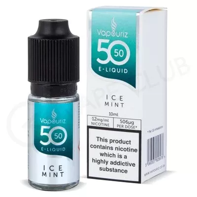 Ice Mint 50/50 E-Liquid by Vapouriz