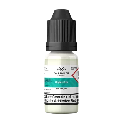 Vapemate Origins Cola 10ml - 12mg (Discontinued) - Ecigwizard
