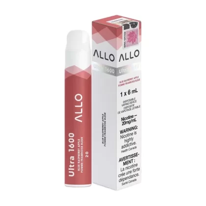 ALLO Ultra 1600 Disposable Vape – Blue Raspberry Apple