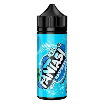 Fantasi Ice Blue Raspberry 100ml Shortfill E-Liquid - Ecigpremium