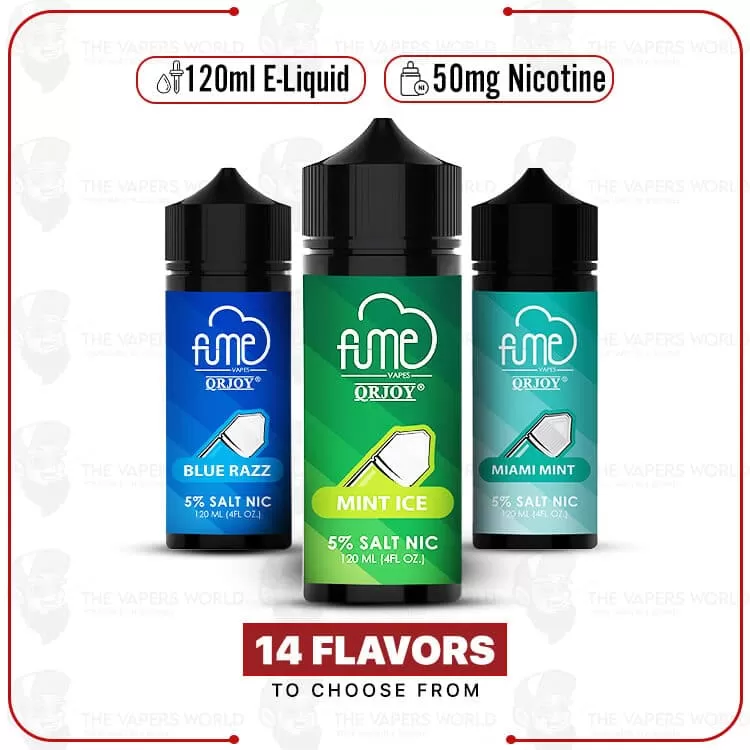 Fume Vape E-Liquid 120ML Saltnic - Thevapersworld