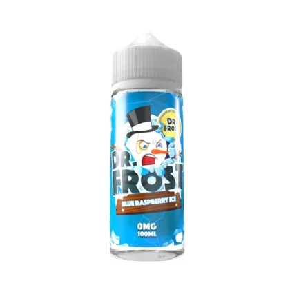 Blue Raspberry Ice Flavour Dr Frost 100ML Shortfill E Liquid
