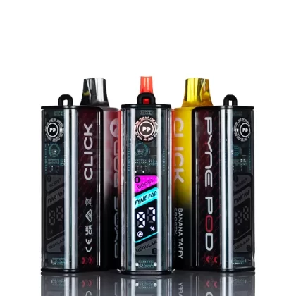Pyne Pod Click 40K 40000 Puffs Disposable Starter FULL KIT - 5% - Blueberry Cotton