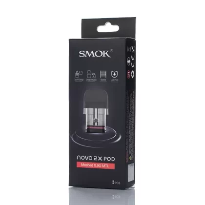 SMOK NOVO 2X Replacement Pods Mesh 0.9 Ohm MTL 3pk