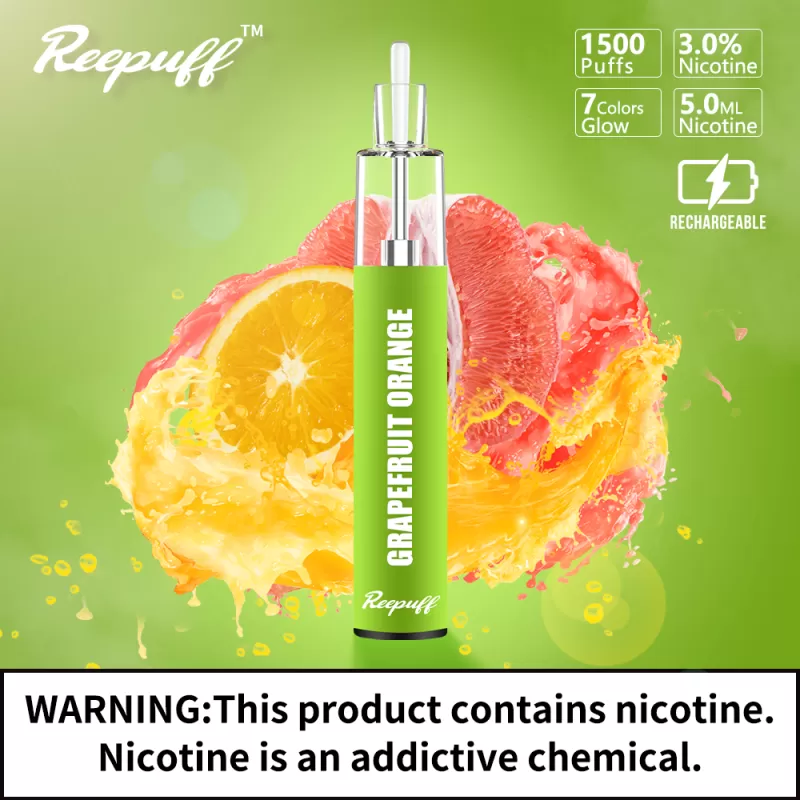 Reepuff Glow Disposable Pod Device (1500 Puffs - 30mg) - Marshallow - Image 2