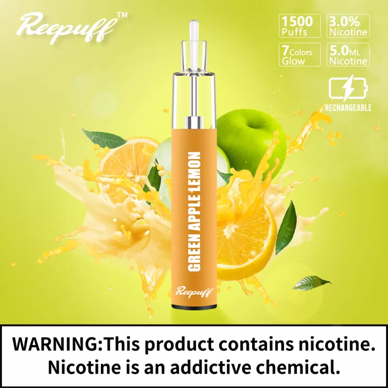 Reepuff Glow Disposable Pod Device (1500 Puffs - 30mg) - Marshallow - Image 3