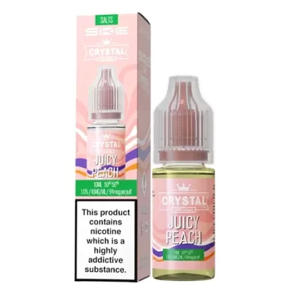 SKE Crystal Nic Salts – Juicy Peach – 10ml