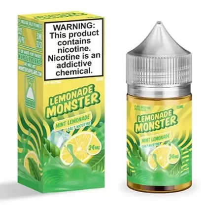 Mint Lemonade Nicotine Salt by Lemonade Monster - Size#30ml~Nicotine#24MG>48MG