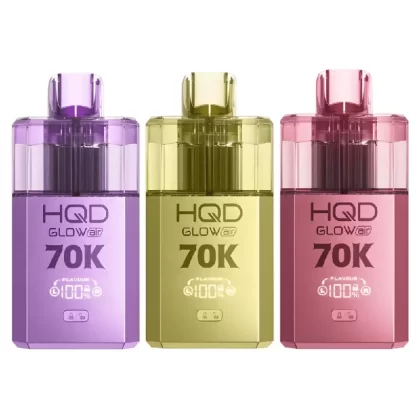 HQD Glow Air 70K Puffs Prefilled Kit Summer Dream & Blue Razz Cherry
