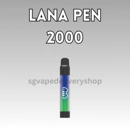 Lana Pen 2000 Puffs - Lime Passion Fruit - Sgvapedeliveryshopsecure