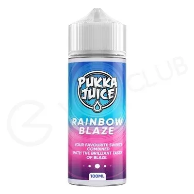 Rainbow Blaze Shortfill E-Liquid by Pukka Juice 100ml