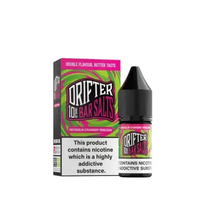 Drifter Bar Nic Salt 10ml E-Liquid – Watermelon Strawberry Bubble Gum