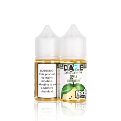 7 Daze Salt Series E-Juice – Watermelon Reds Apple – 30ml