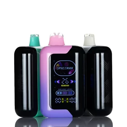 Spaceman SP40K 40000 Puffs Disposable Vape - 20mL - Sour Strawberry Pop