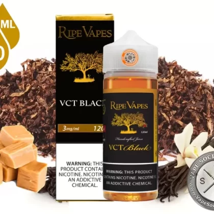 VCT Black by Ripe Vapes 120ml