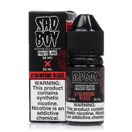 Strawberry Blood – Sadboy Salts – 30mL