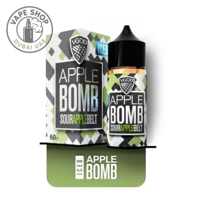 VGOD 60ml E-Liquid 3MG E-Juice – Vape Juice - Apple Bomb, Apple Bomb Ice; Vape Product, Vape Product