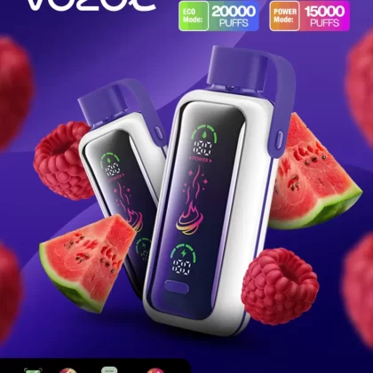 VOZOL VAPE STAR 20000 Razzberry Watermelon - Crownbar Vape