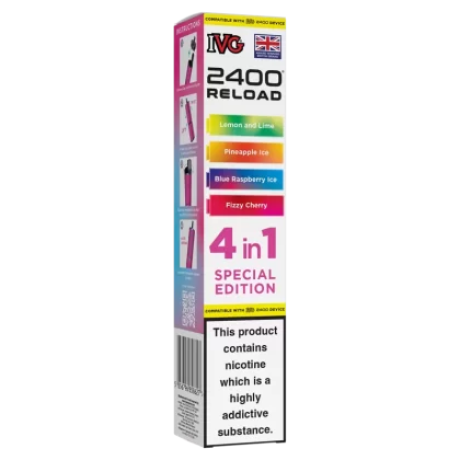 Special Edition IVG 2400 Refill Pods - 20mg - Vape Product