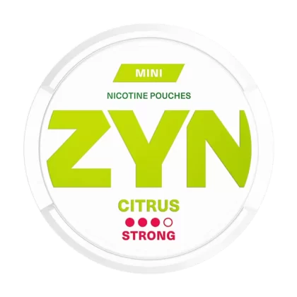Citrus Mini ZYN Nicotine Pouches - Strong 6mg - Vapeshop Co