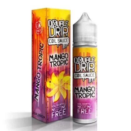 Double Drip Mango Tropic E Liquid (50ml Shortfill)