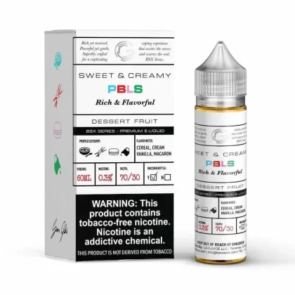 Glas Basix Pbls Sweet & Creamy by 60ml Uae Vaper Shop