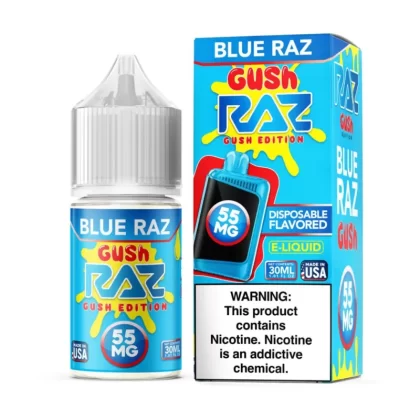 RAZ Salt "GUSH EDITION" - Blue Razz Gush - 30ML E-Liquid - 20MG