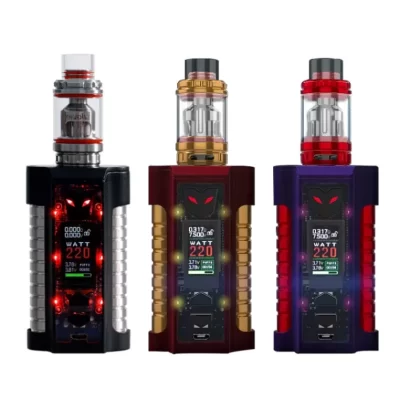 Sigelei MT 220W TC Kit with Revolvr Tank (4ML) - Dark Red