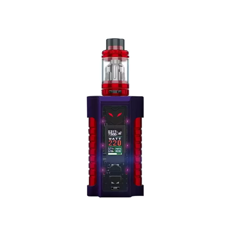 Sigelei MT 220W TC Kit with Revolvr Tank (4ML) - Dark Red - Image 2