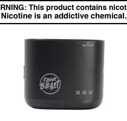 FLAVOR BEAST LEVEL X BOOST VAPE MOD - Midnight Black, Pearl White