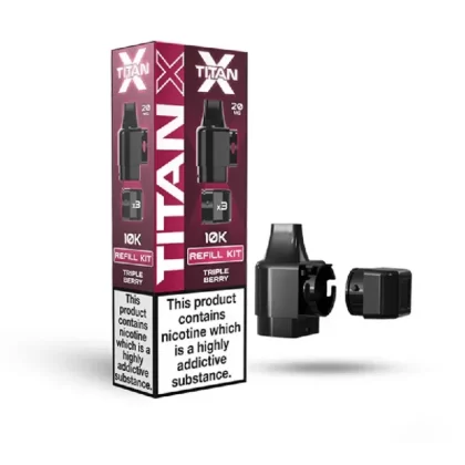 Titan X Prefilled Pod Triple Berry - Nicotine Strength#20mg