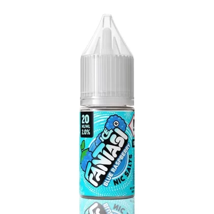 Blue Raspberry Ice By Fantasi 10ml Nic Salt (Out Of Date) - Nicotine Strength#20mg (Salt)>10mg (Salt)